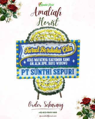 Papan Bunga Duka di Ngetos