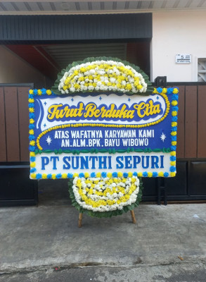 Papan Bunga Duka di Ngetos