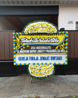 Papan Bunga Duka di Ngetos
