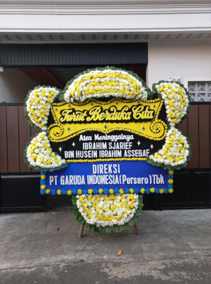 Papan Bunga Duka di Ngetos