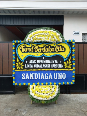 Papan Bunga Duka di Ngetos